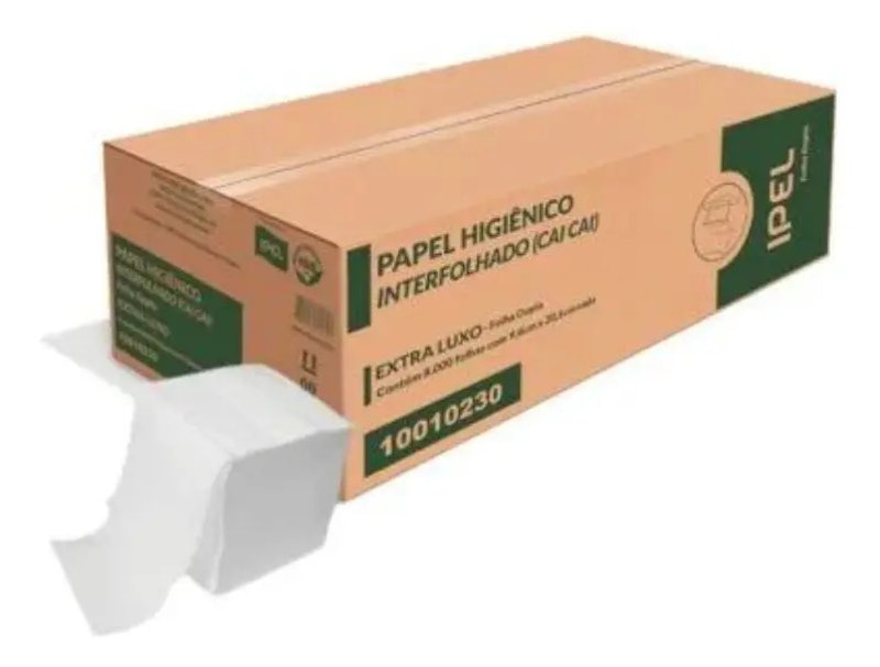 Papel Higiênico Interfolhado Extra Luxo 1