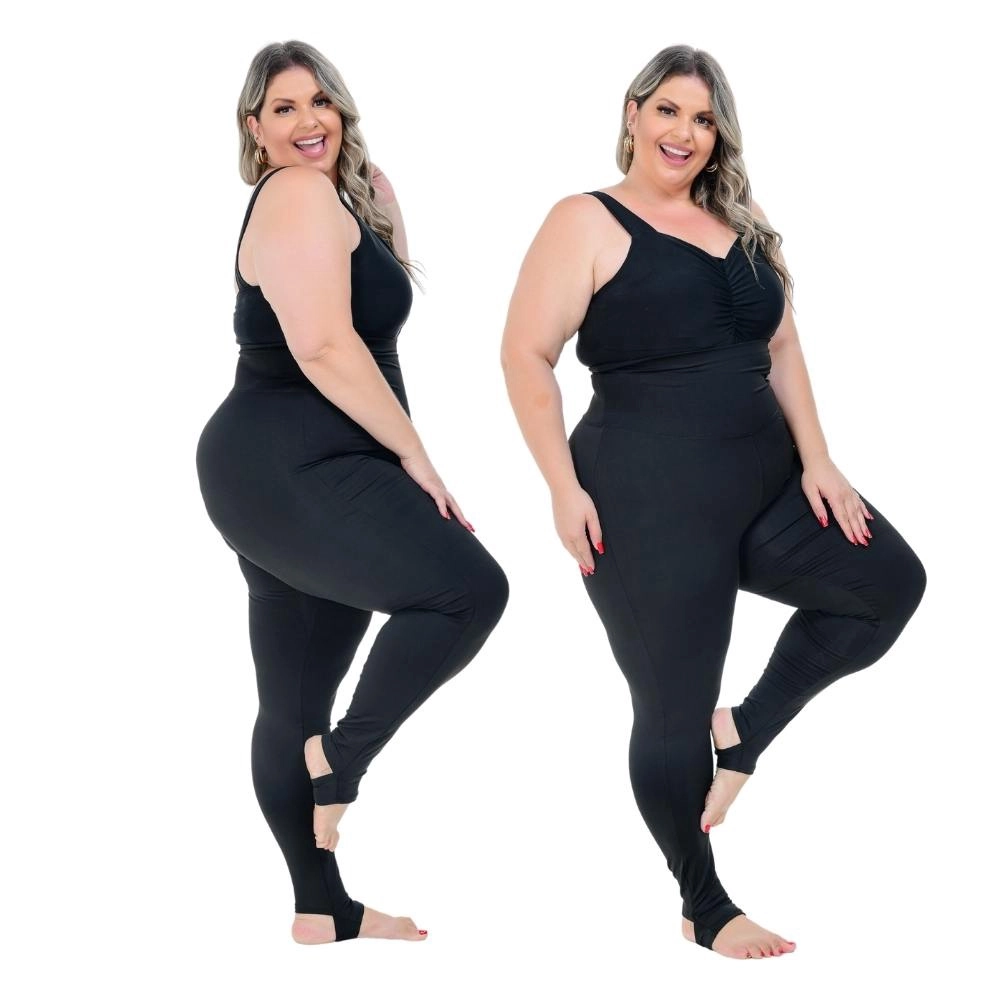 Calça Legging Modeladora Cós Superalto 1