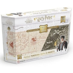 Puzzle 500 Peças Panorama Harry Potter Brilha no Escuro