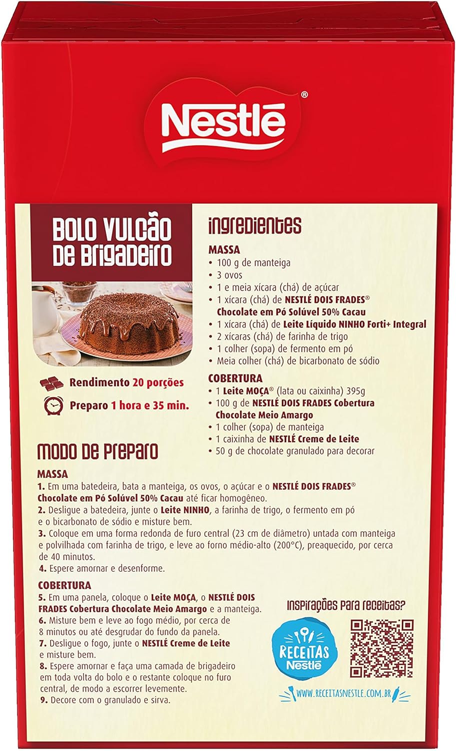 Chocolate em Pó Solúvel 50% Cacau Dois Frades 3