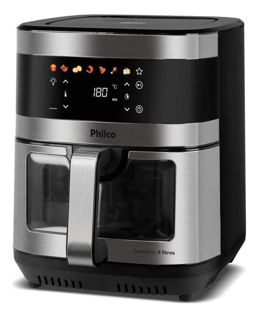 Air Fryer Philco 9 L Visor Glass 2