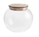 YANGZI Baleiro Borosilicato Tampa Bambu 1