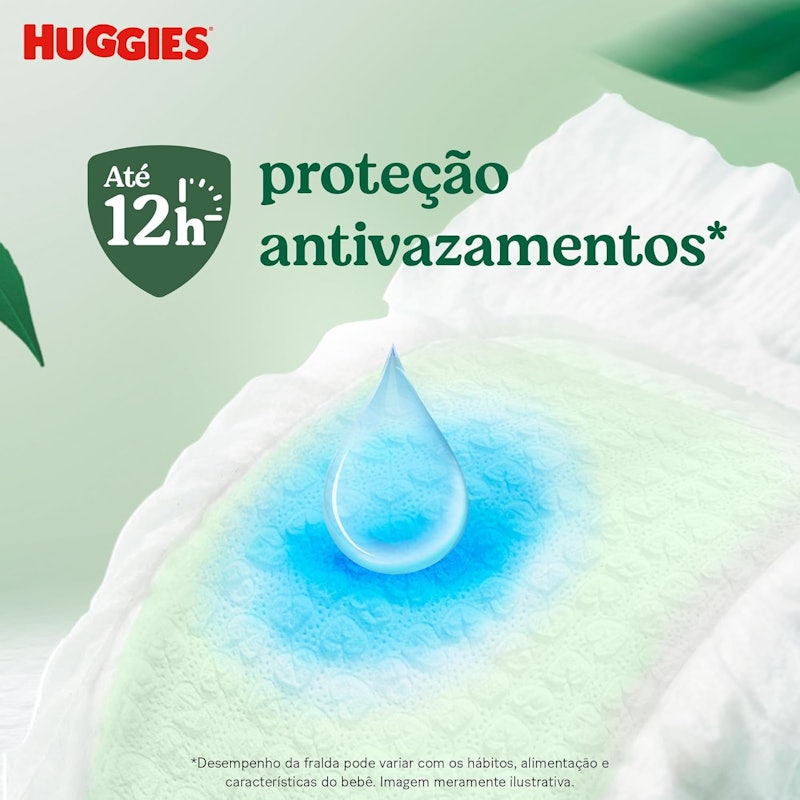 Huggies Fralda Descartável Premium Natural Care 2