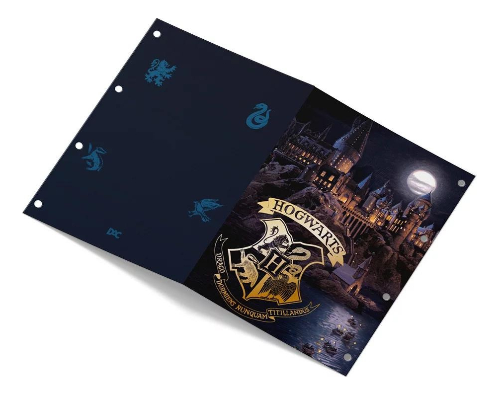 Fichário Universitário PVC Cristal Harry Potter 2