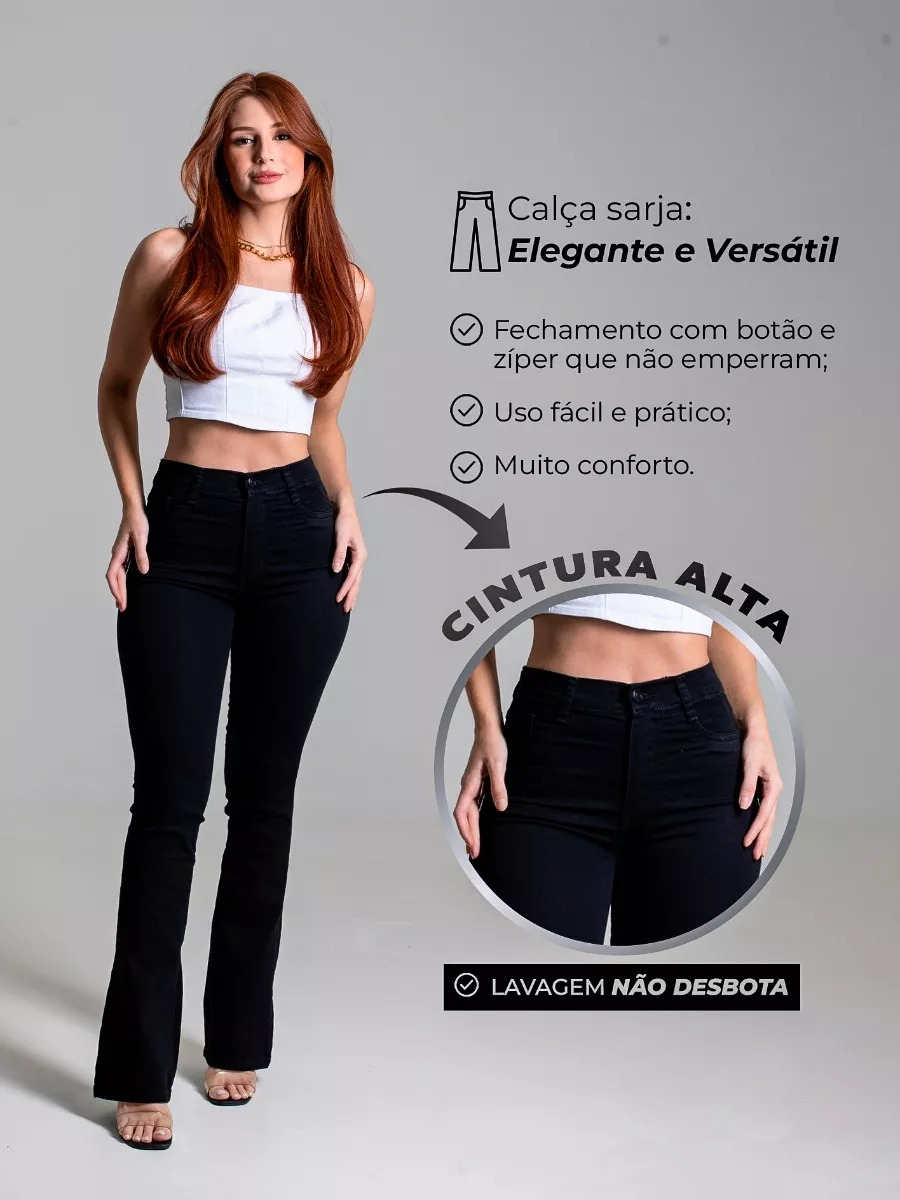 Caça Jeans Sawary Boot Cut 4