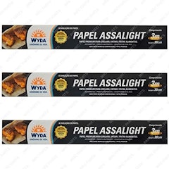 Kit 3 Rolos Papel Manteiga Assalight