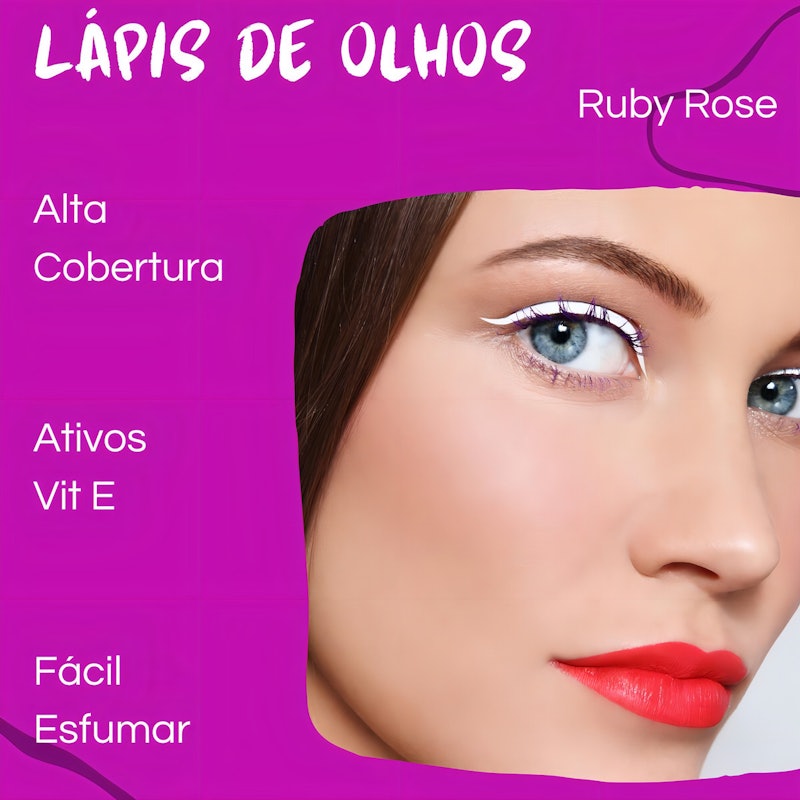 Lápis de Olho Glass White 3