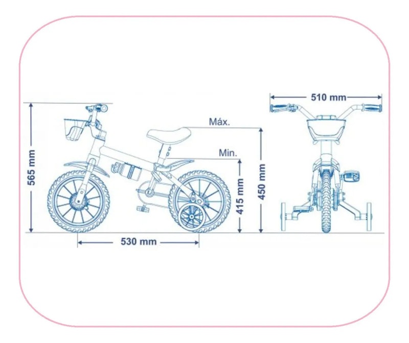 Bicicleta Caloi Cecizinha 12 4