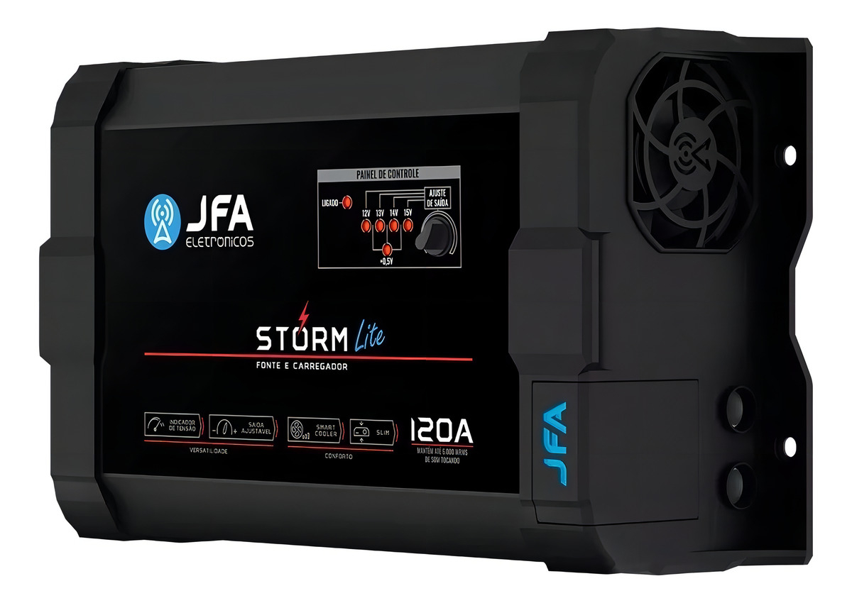 Fonte e Carregador Storm Lite 120 A JFA 1