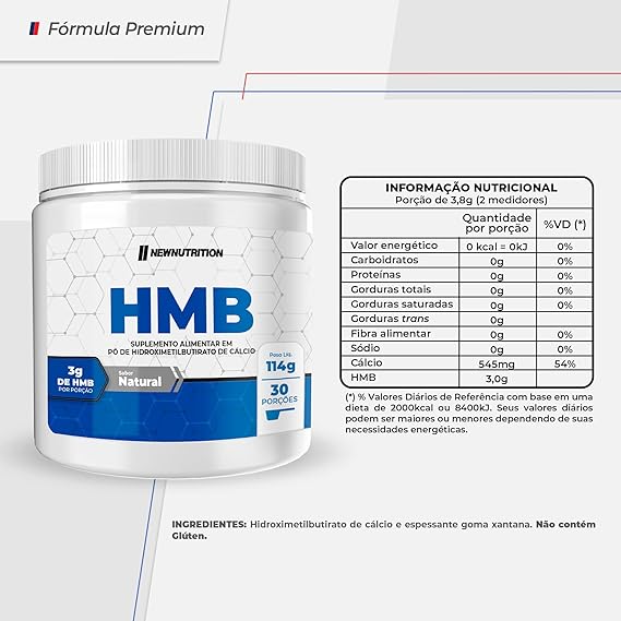 HMB em Pó 114 g Natural 3