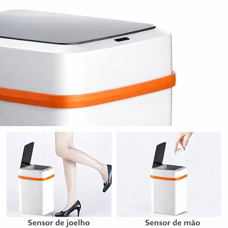 Lixeira Automática com Sensor Inteligente 15 L 2
