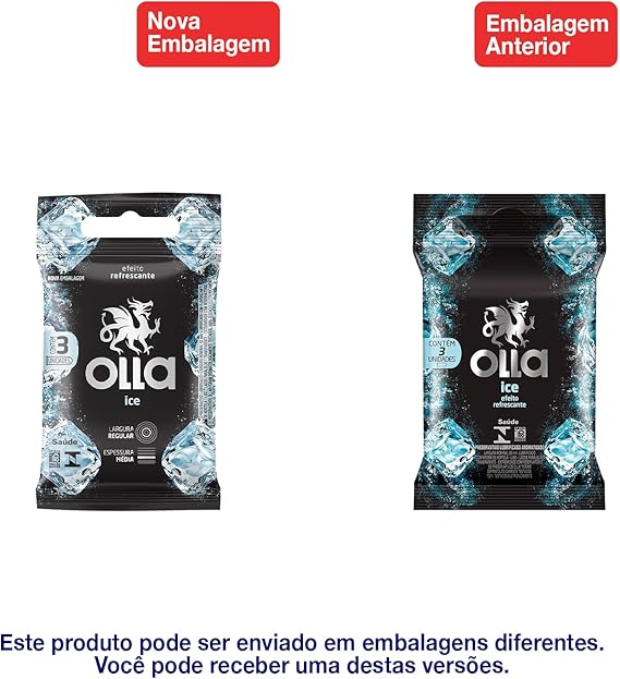 Preservativo Olla Ice  2