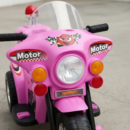Mini Moto Elétrica Polícia Giroflex 6V  3