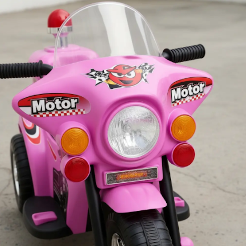 Mini Moto Elétrica Polícia Giroflex 6V 3