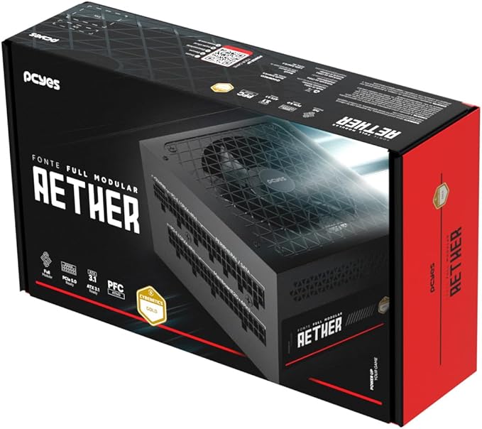 Fonte Gamer Aether 850 W 4