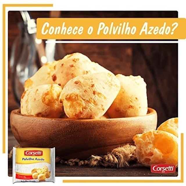 Polvilho Azedo Corsetti 400 g 3