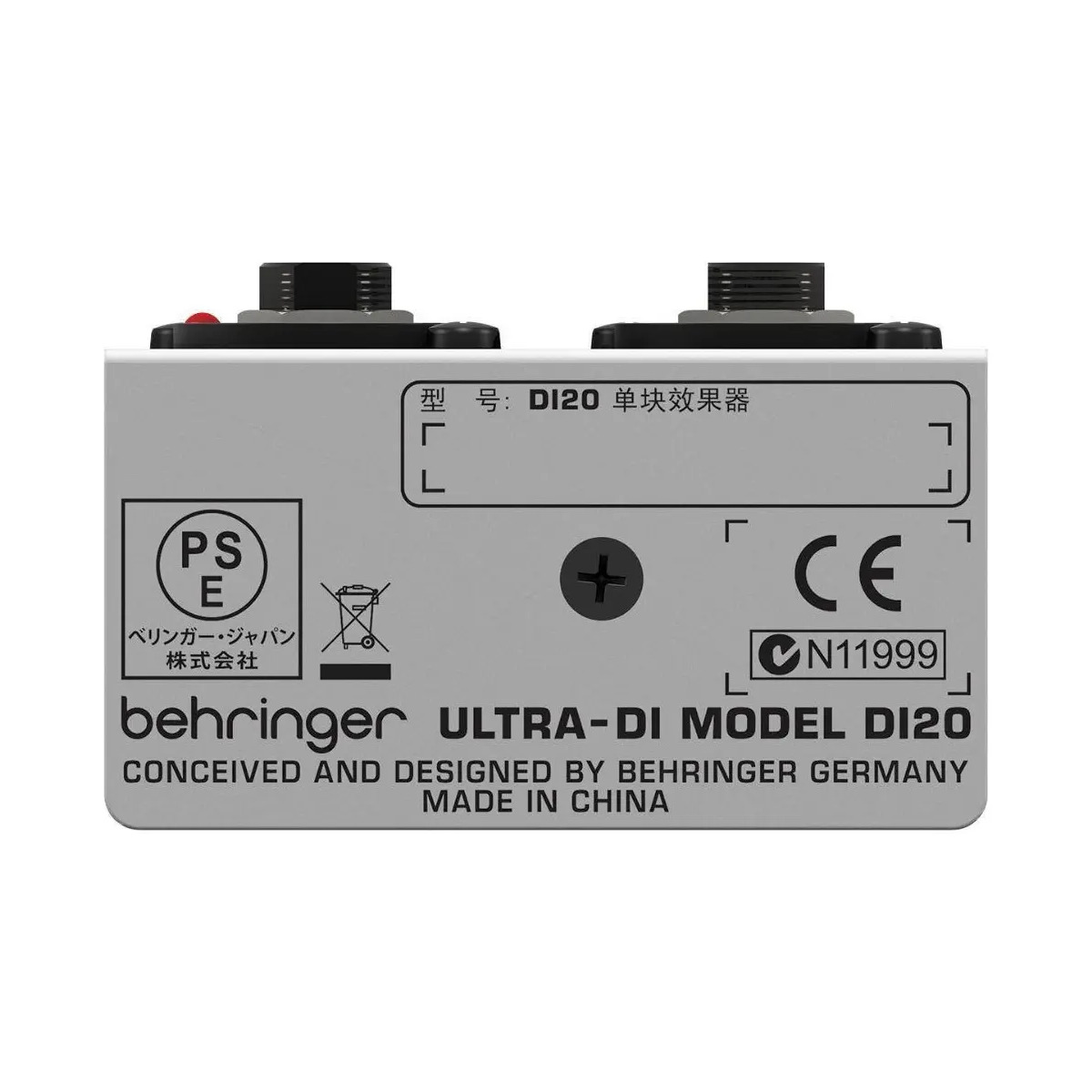 DI20 Professional Active 2-Channel DI Box/Splitter 3