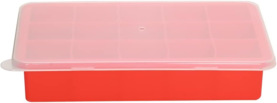Forma de Gelo com Tampa Silicone 3