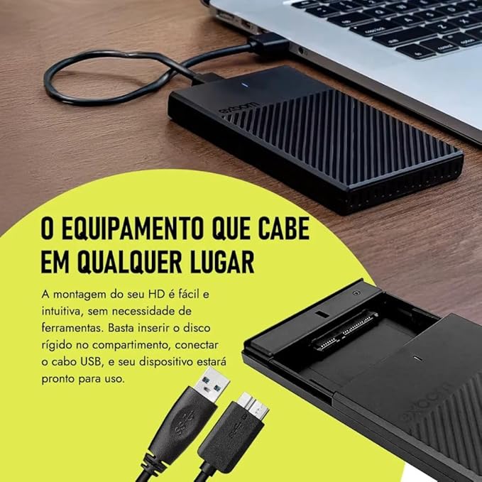 Case Externo USB 3.0 para HD 3