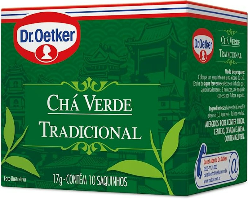 Chá Verde 10 Sachês 1