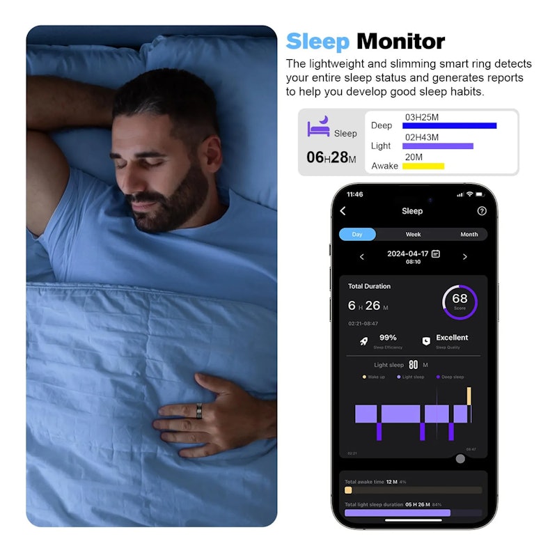Smart Ring Health Tracker MagLoop 4