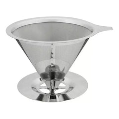 Filtro de Café Inox Até 4 Xícaras Ke Home