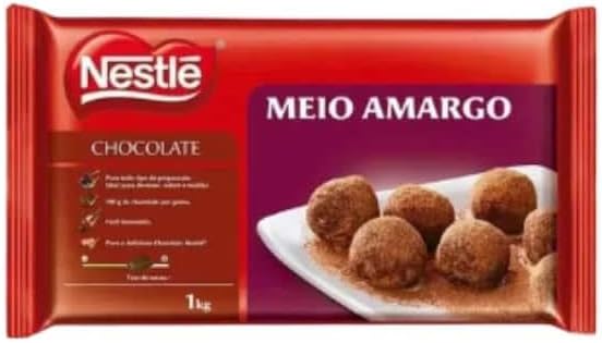 Barra de Chocolate Meio Amargo 1