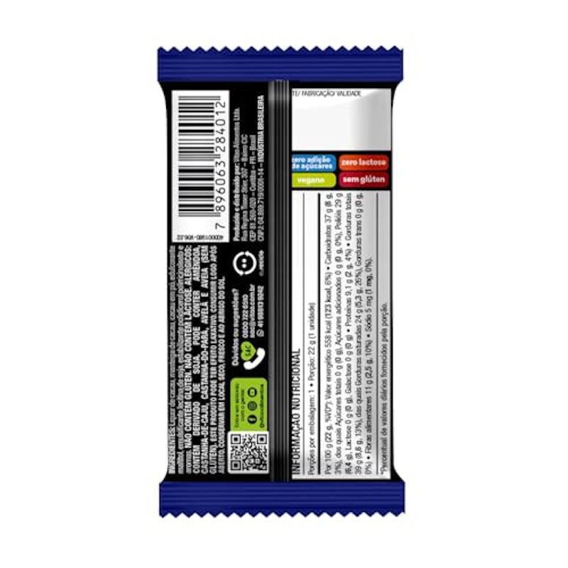 Chocolate 70% Amargo Zero Açúcar Marcante 2