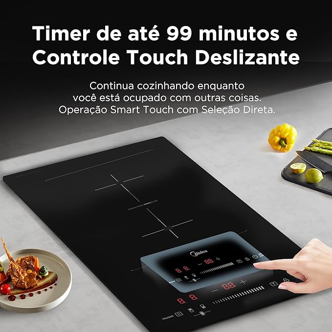 Cooktop 2 Bocas de Indução Freezone 4