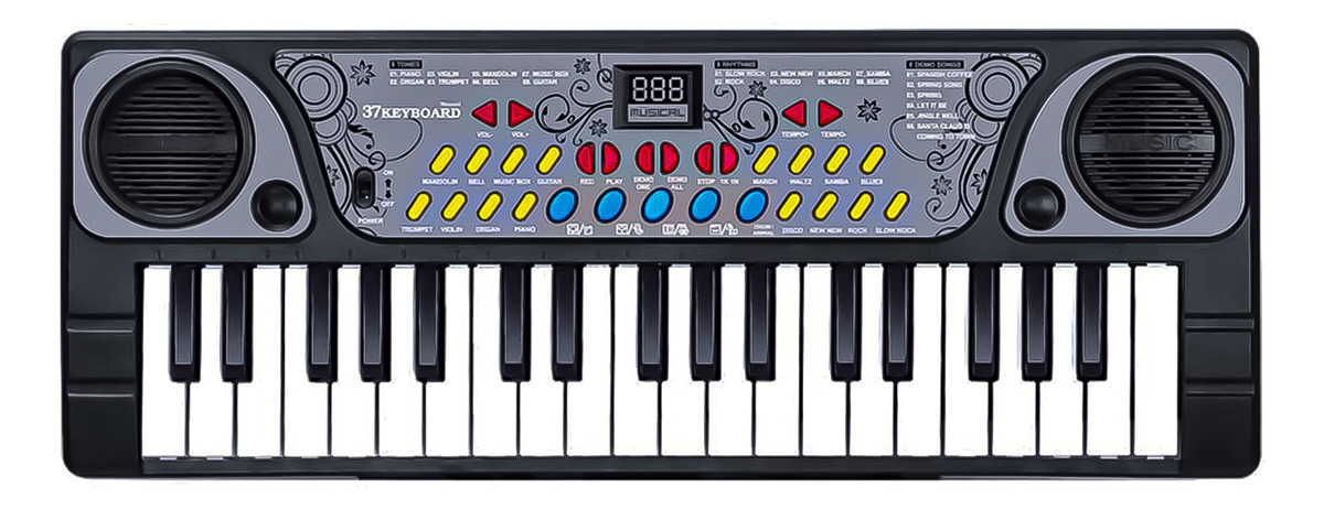 Teclado com Microfone DM Toys BX1622 3