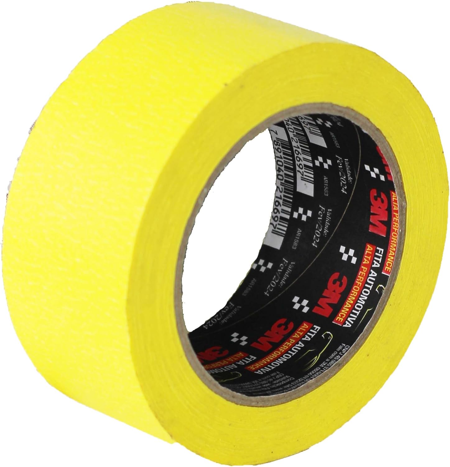 Fita Crepe Amarela 48 mm x 40 m  1
