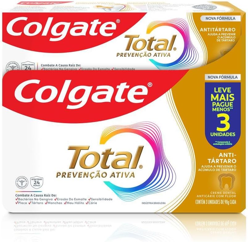 Creme Dental Colgate Total Antitártaro 2