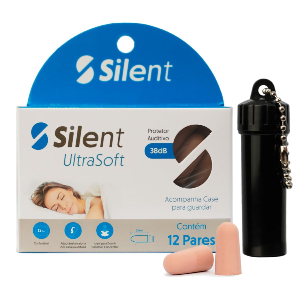 Protetor Auricular Silent Earplug Ultra 3