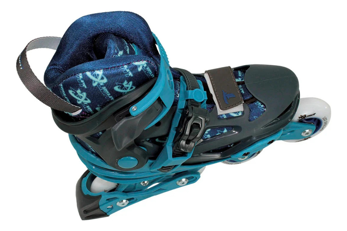 Patins Infantil Traxart X-Light com Rodas LED 5