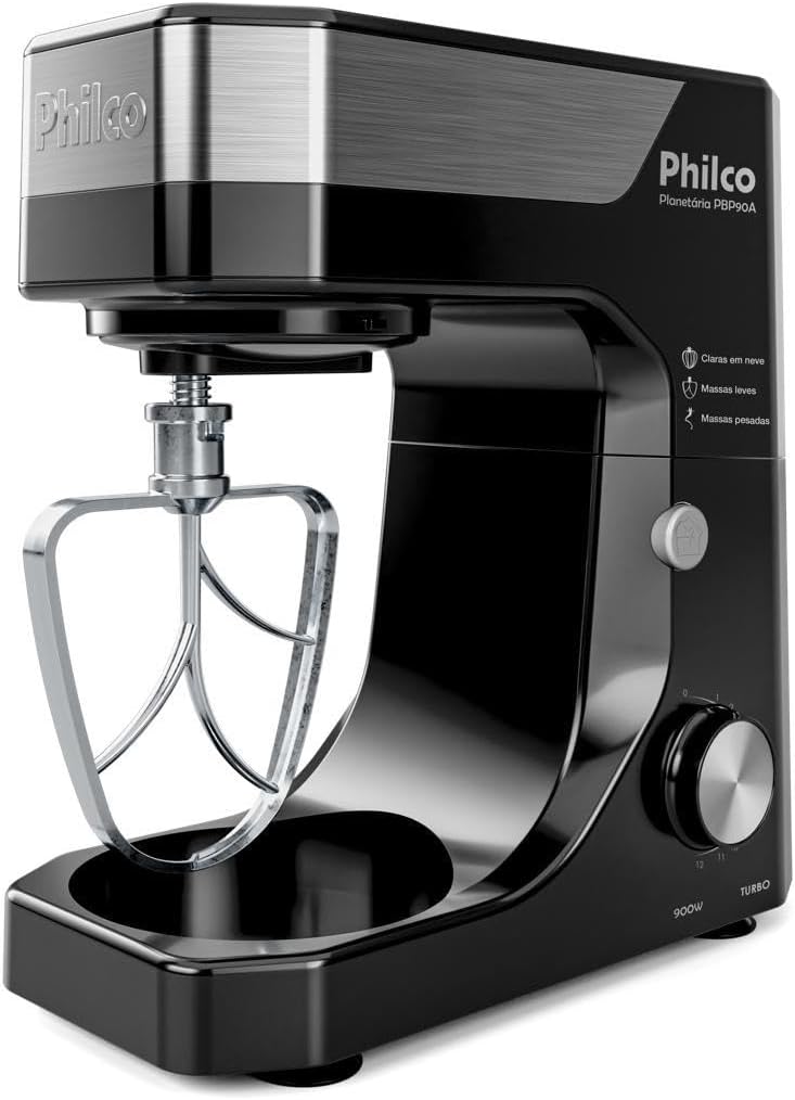 Batedeira Planetária Philco Concept 5 L 900 W Turbo 5