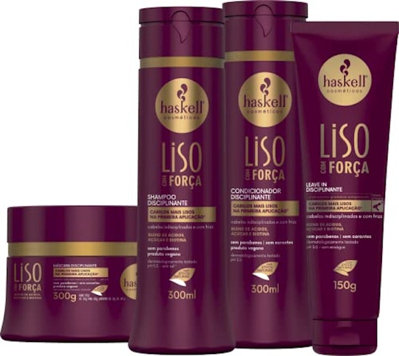Shampoo Disciplinante Liso com Força 4