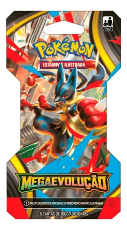 Blister Unitário com 6 Cartas MegaExpansão ME01 2