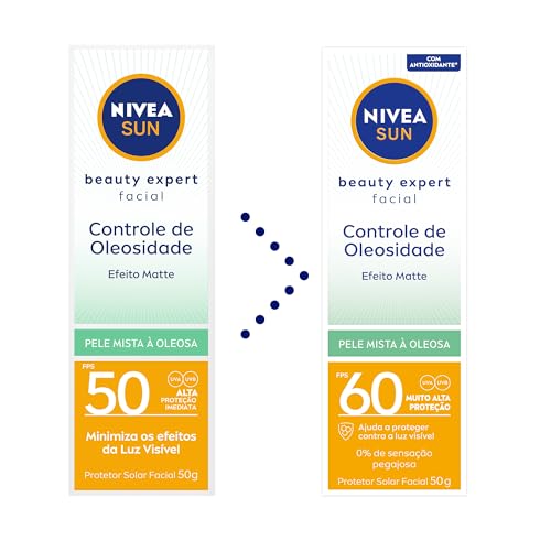 Protetor Solar Nivea Sun Beauty Expert Facial Pele Oleosa 2