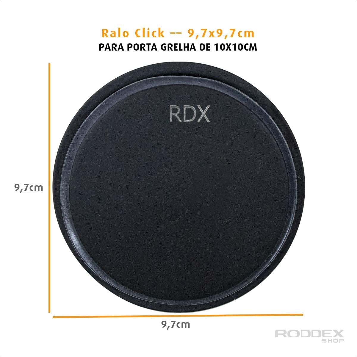 Ralo Inteligente Click Inox 10 cm 2