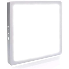 Painel Plafon LED Quadrado Sobrepor - Branco Frio