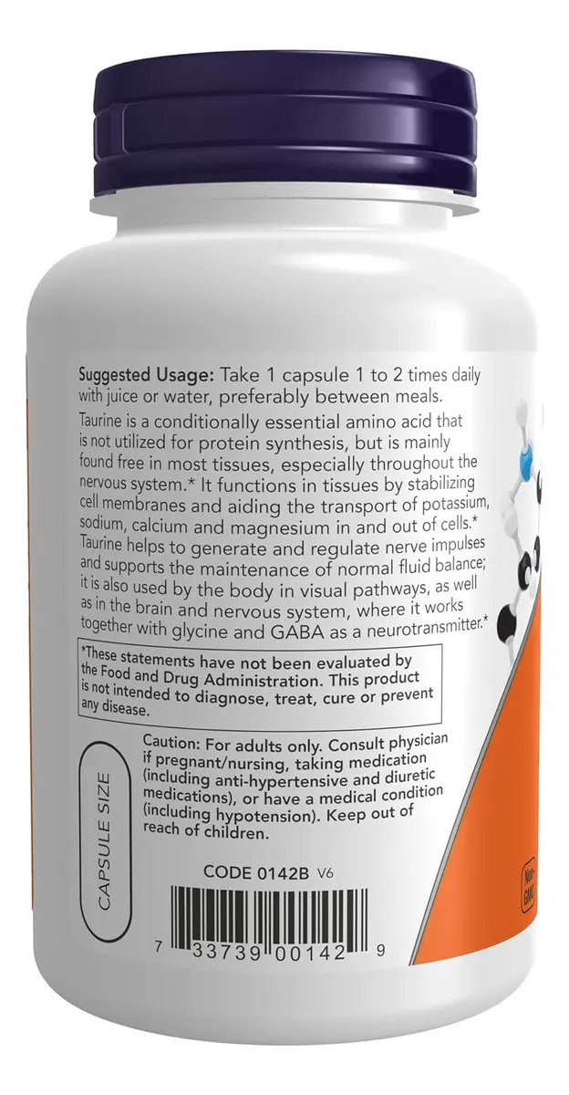 Taurina Extra Forte 1000 mg 3