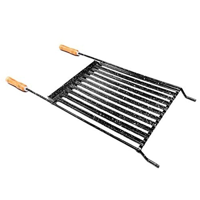 Grelha Parrilla Profissional Esmaltada com Coletor 1