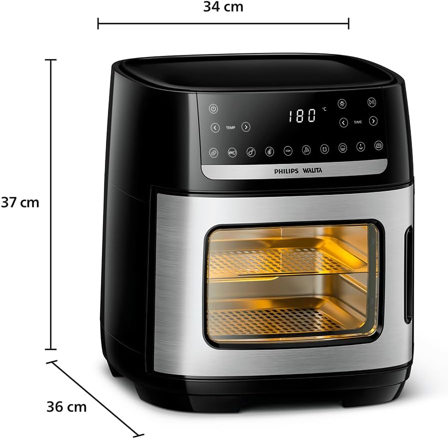 Fritadeira Airfryer Forno Philips Walita Série 5000 12 L 5