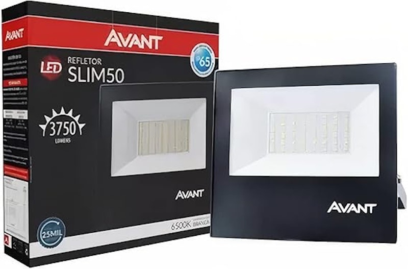 Refletor LED Slim 50 W Bivolt 2