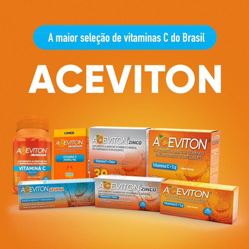 Aceviton Arginina com 16 Comprimidos Efervescentes 4