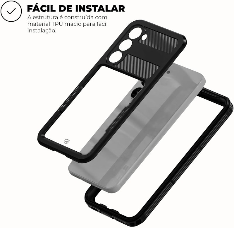 Capa à Prova D'Água Nautical para Samsung Galaxy S23 Gshield 3