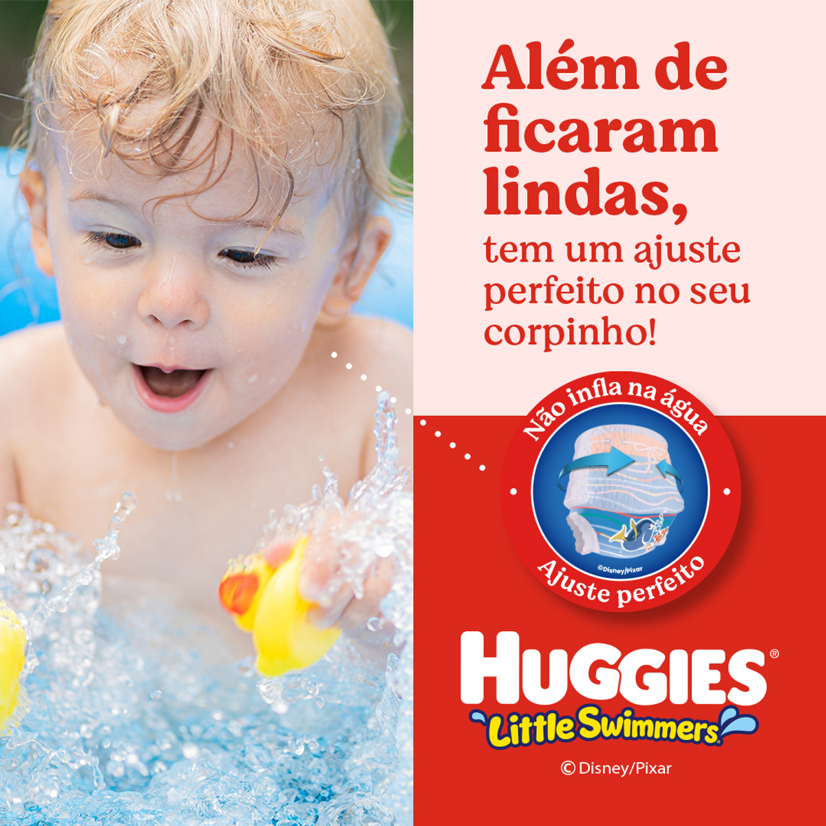 Fralda Huggies Little Swimmers 4