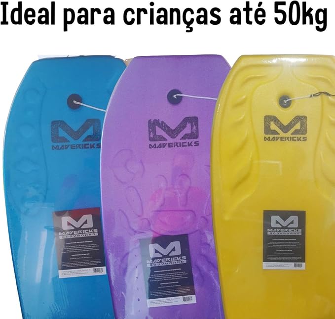 Prancha Surf Bodyboard Grande c/ Leash Mavericks 2