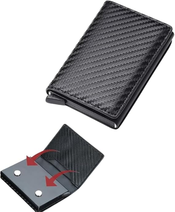 Carteira com Fecho Magnetico Imã Slim RFID 1