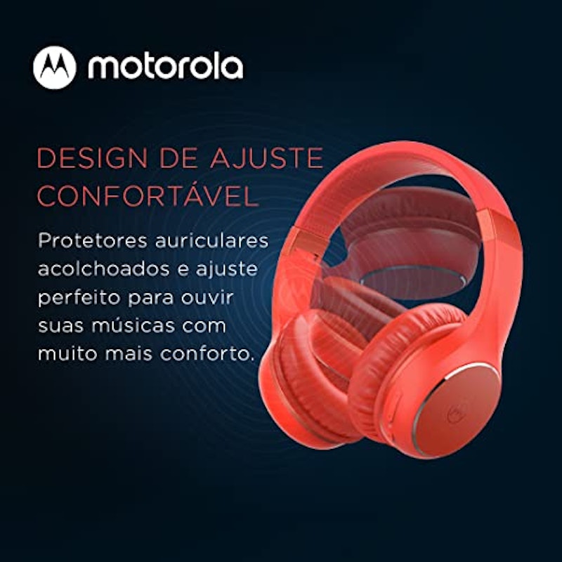 Fone de Ouvido Bluetooth Motorola Moto XT 220 | Vermelho 3